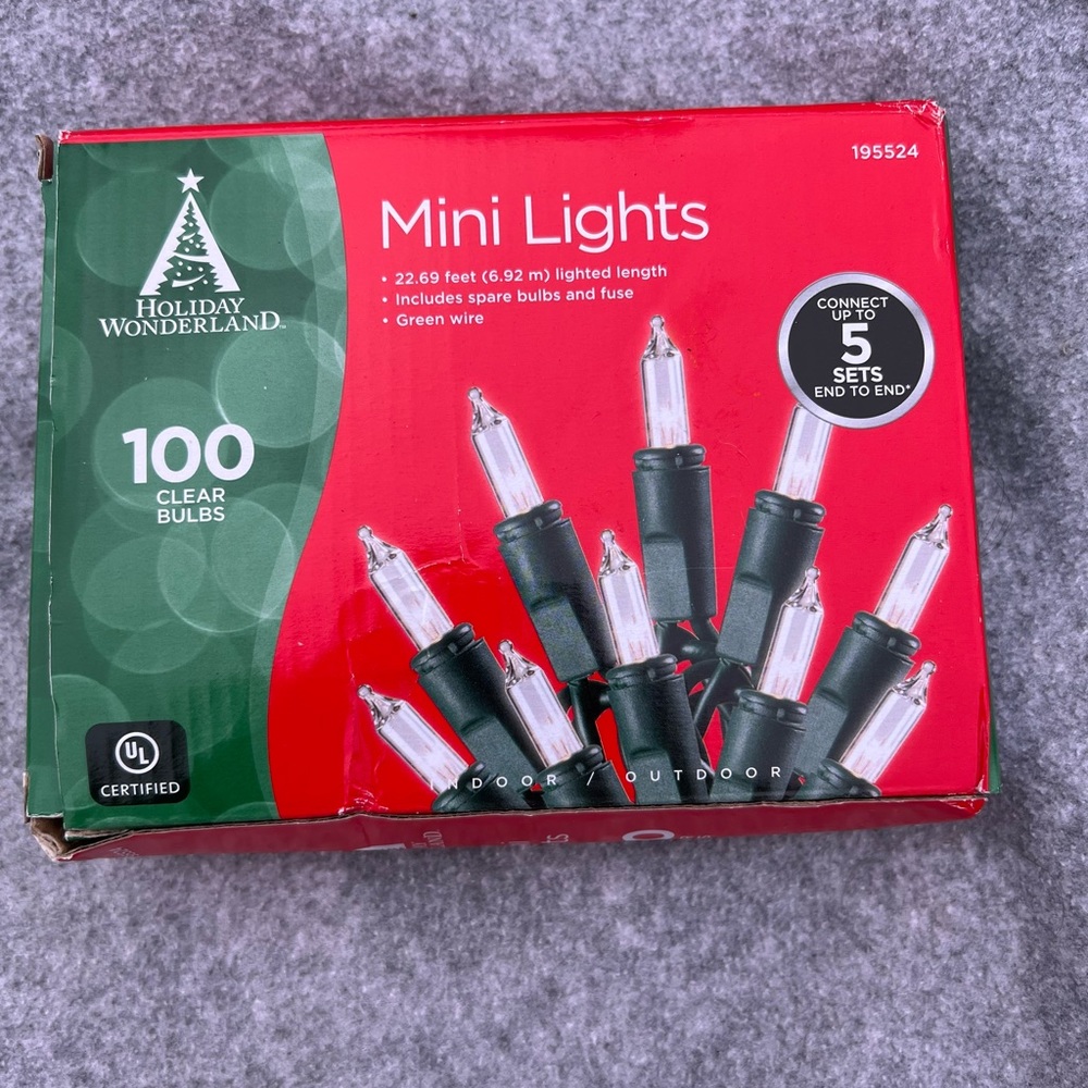 Christmas mini lights
